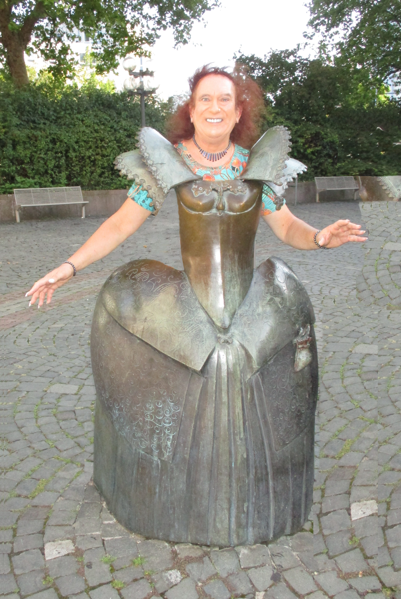 Chris Uray Barock feine Dame Frau Lady Korsett Reifrock Kaiserslautern Germany